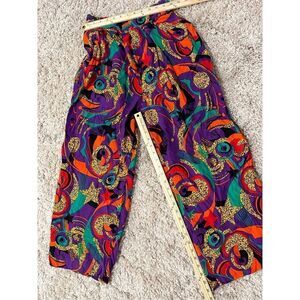 Vintage RARE 1980’s DESIGN wide legs pants SIZE MEDIUM NO TAGS GOOD CONDITION